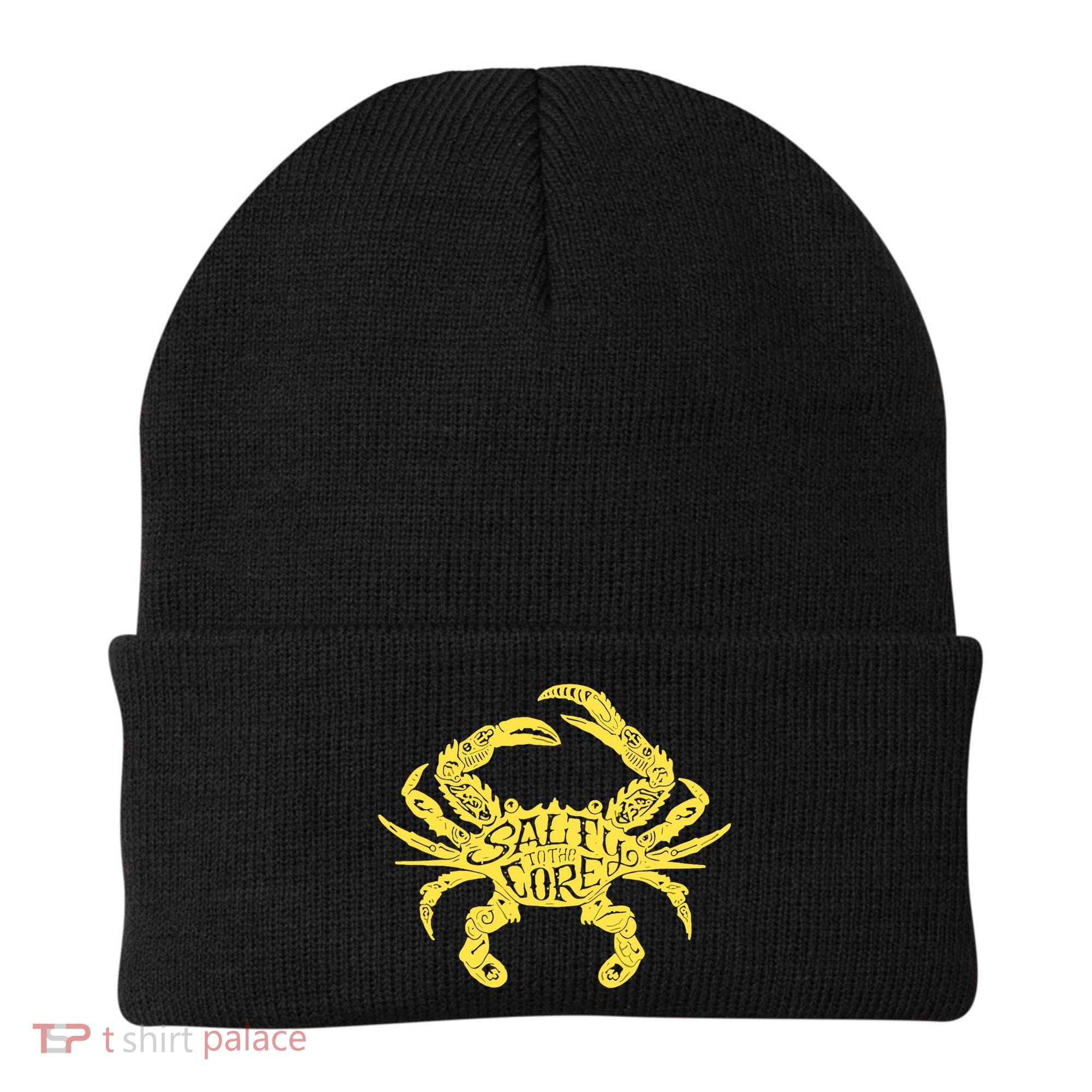 Salty To Core Crab Beanie