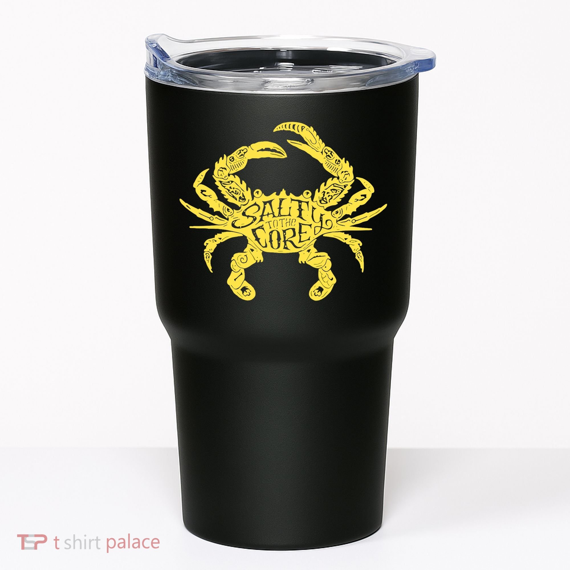 Salty To Core Crab Tumbler