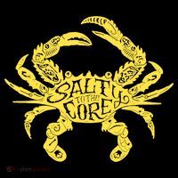 Salty To Core Crab Mousepad thumb 1