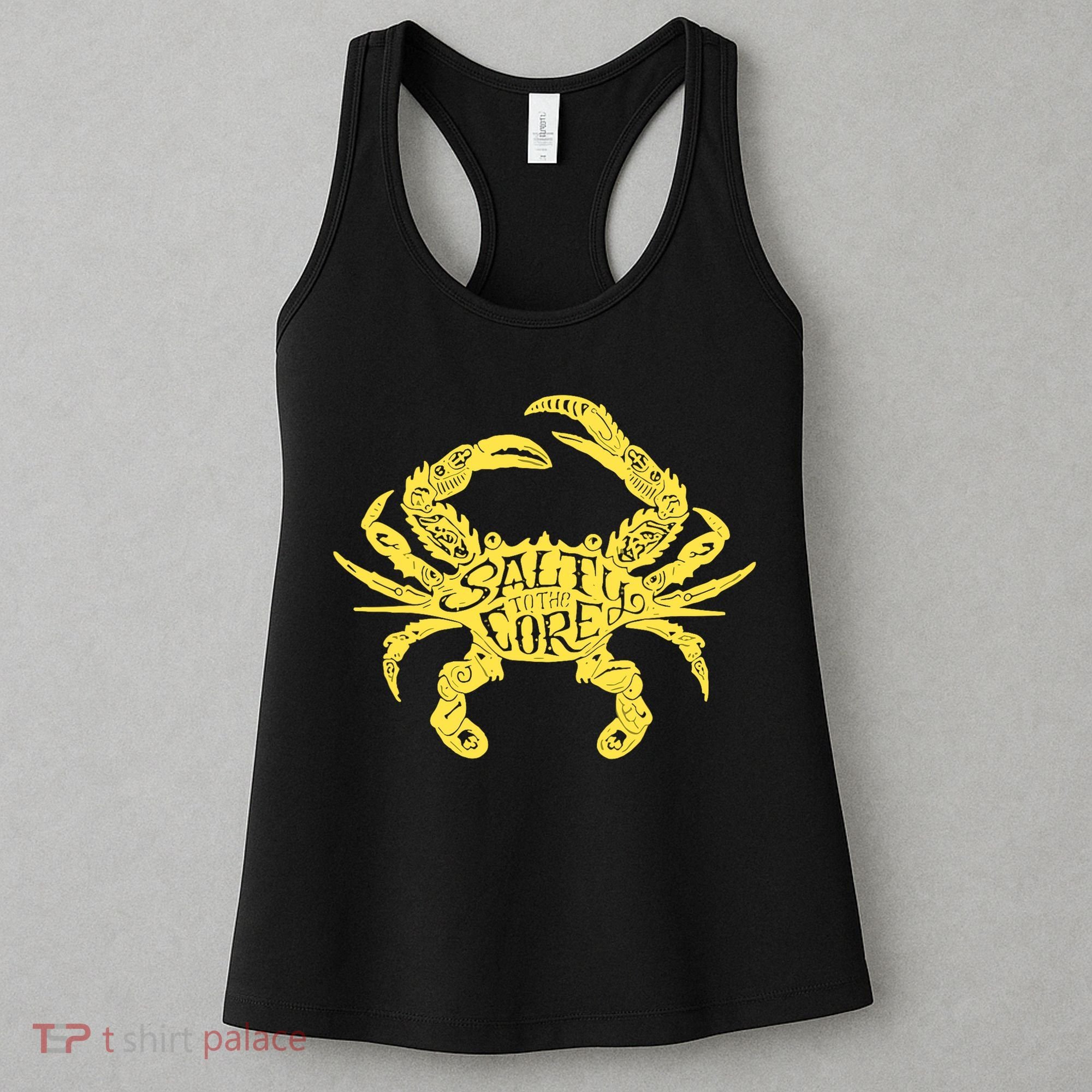 Salty To Core Crab Women's Tank Top