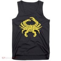 Salty To Core Crab Tank Top thumb 0