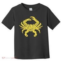 Salty To Core Crab Toddler T-Shirt thumb 0