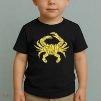 Salty To Core Crab Toddler T-Shirt thumb 2