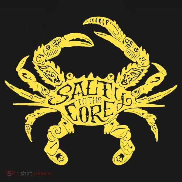 Salty To Core Crab Women's Long Sleeve Shirt