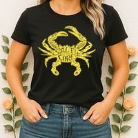 Salty To Core Crab Women's T-Shirt thumb 2