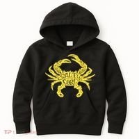 Salty To Core Crab Kids Hoodie thumb 0