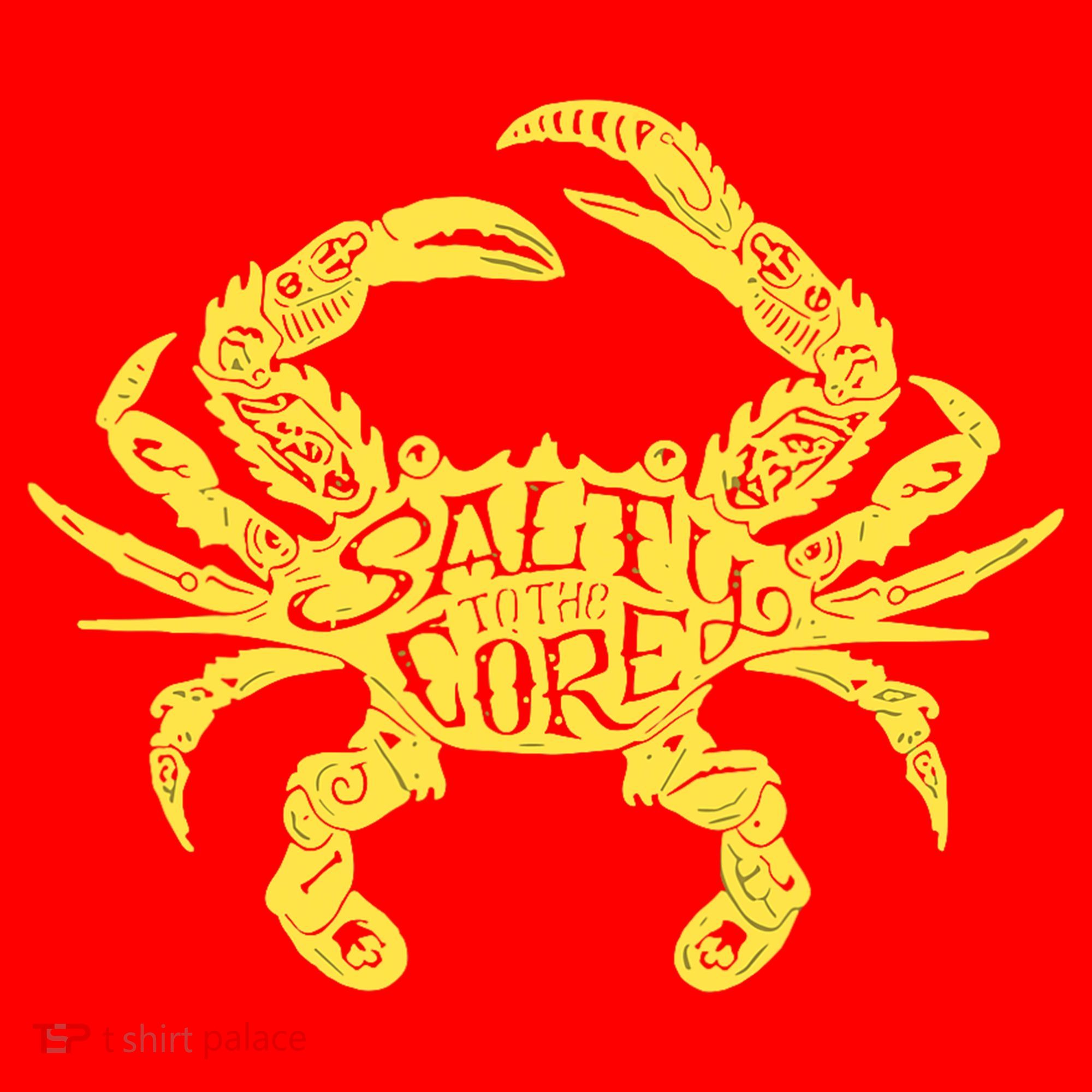 Salty To Core Crab Santa Hat