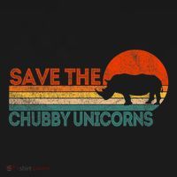 Save The Chubby Unicorns Funny Rhino Chubby Unicorn Kids Sweatshirt thumb 2