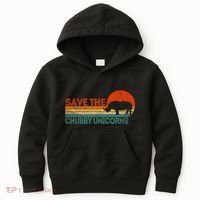 Save The Chubby Unicorns Funny Rhino Chubby Unicorn Kids Hoodie thumb 0