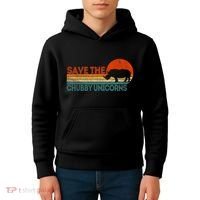 Save The Chubby Unicorns Funny Rhino Chubby Unicorn Kids Hoodie thumb 4