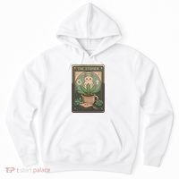 Stoner Tarot Card Cat Lover Funny Cat Hoodie thumb 0