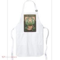 Stoner Tarot Card Cat Lover Funny Cat Apron thumb 0