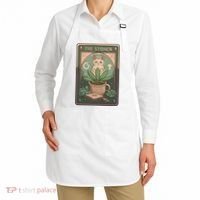 Stoner Tarot Card Cat Lover Funny Cat Apron thumb 2