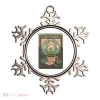 Stoner Tarot Card Cat Lover Funny Cat Ornament thumb 0