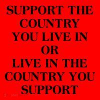 Support The Country You Live In Santa Hat thumb 1