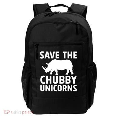 Save The Chubby Unicorns Funny Backpack