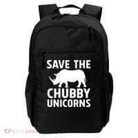 Save The Chubby Unicorns Funny Backpack thumb 0