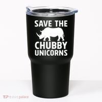 Save The Chubby Unicorns Funny Tumbler thumb 0