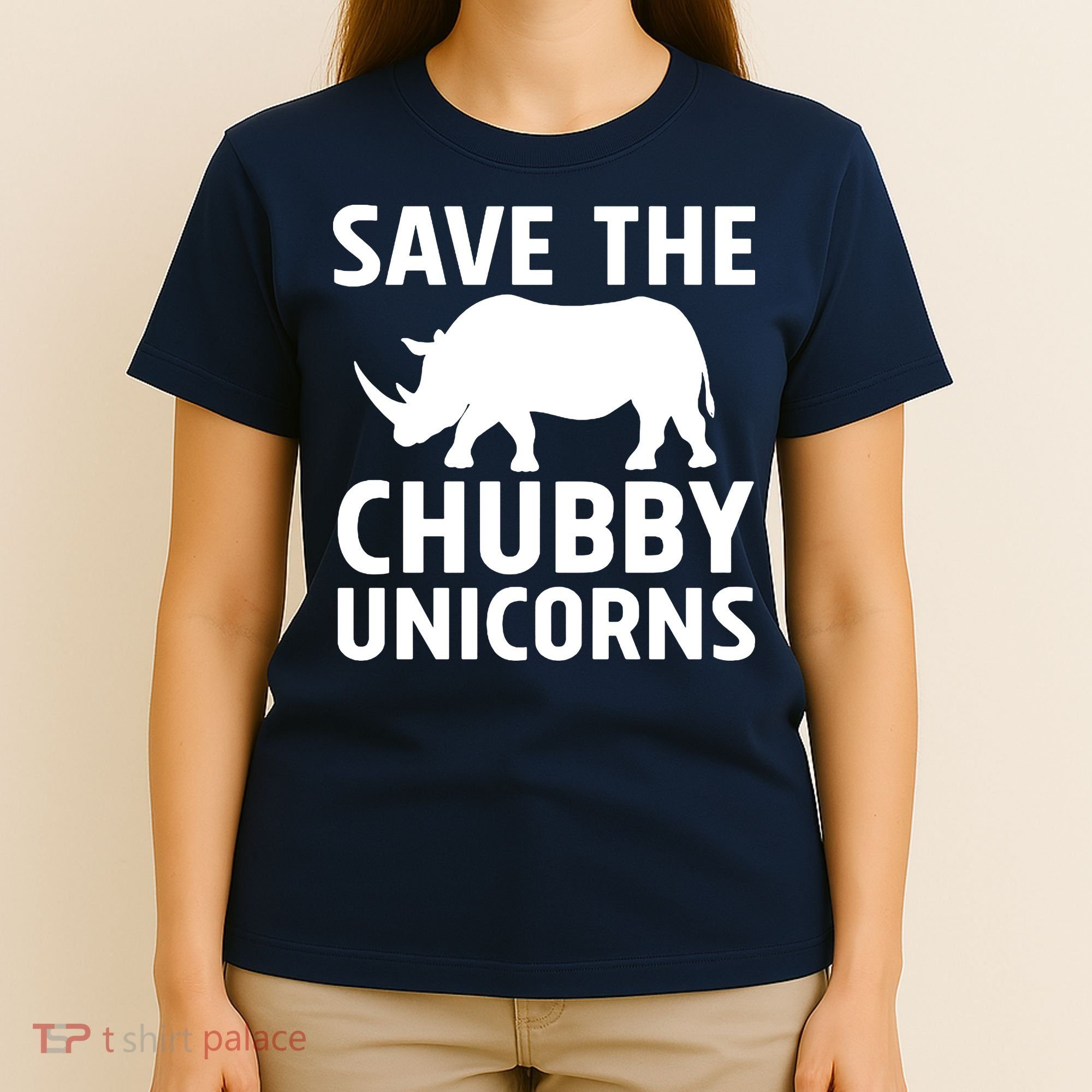 Save The Chubby Unicorns Funny T-Shirt
