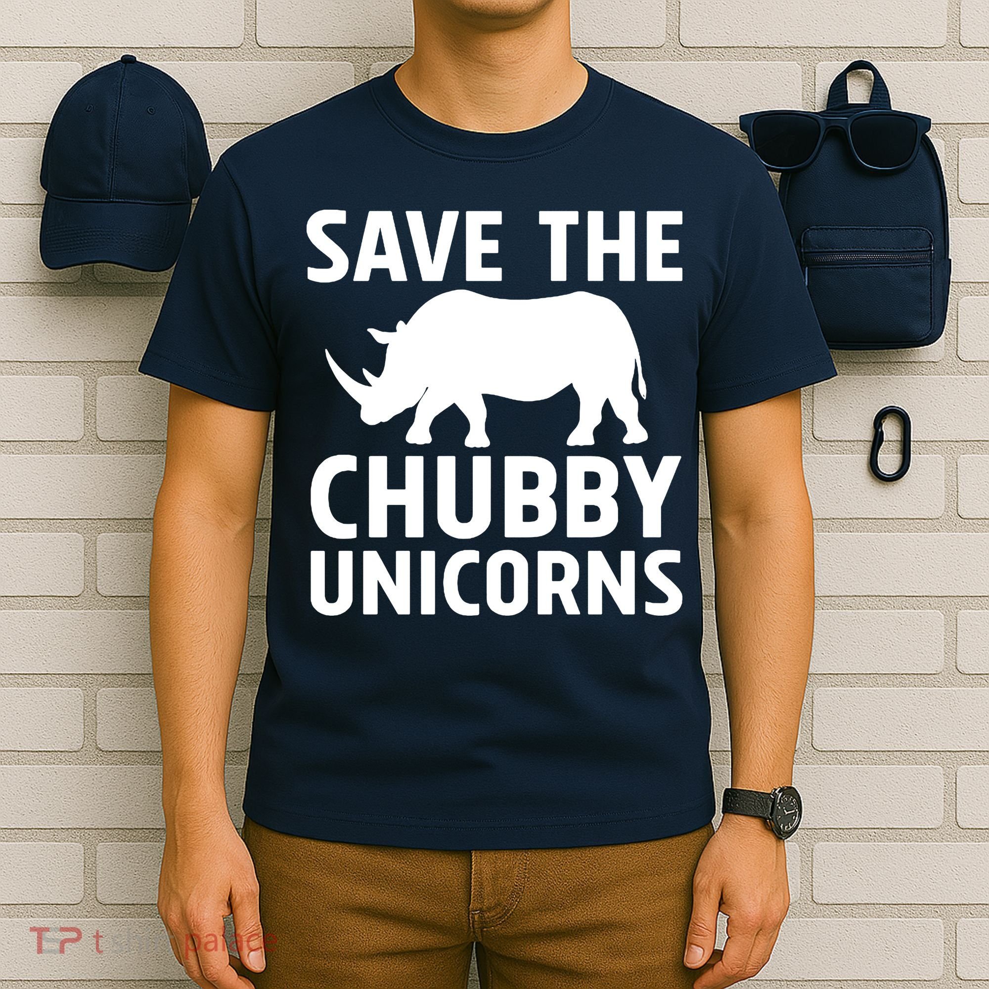 Save The Chubby Unicorns Funny T-Shirt