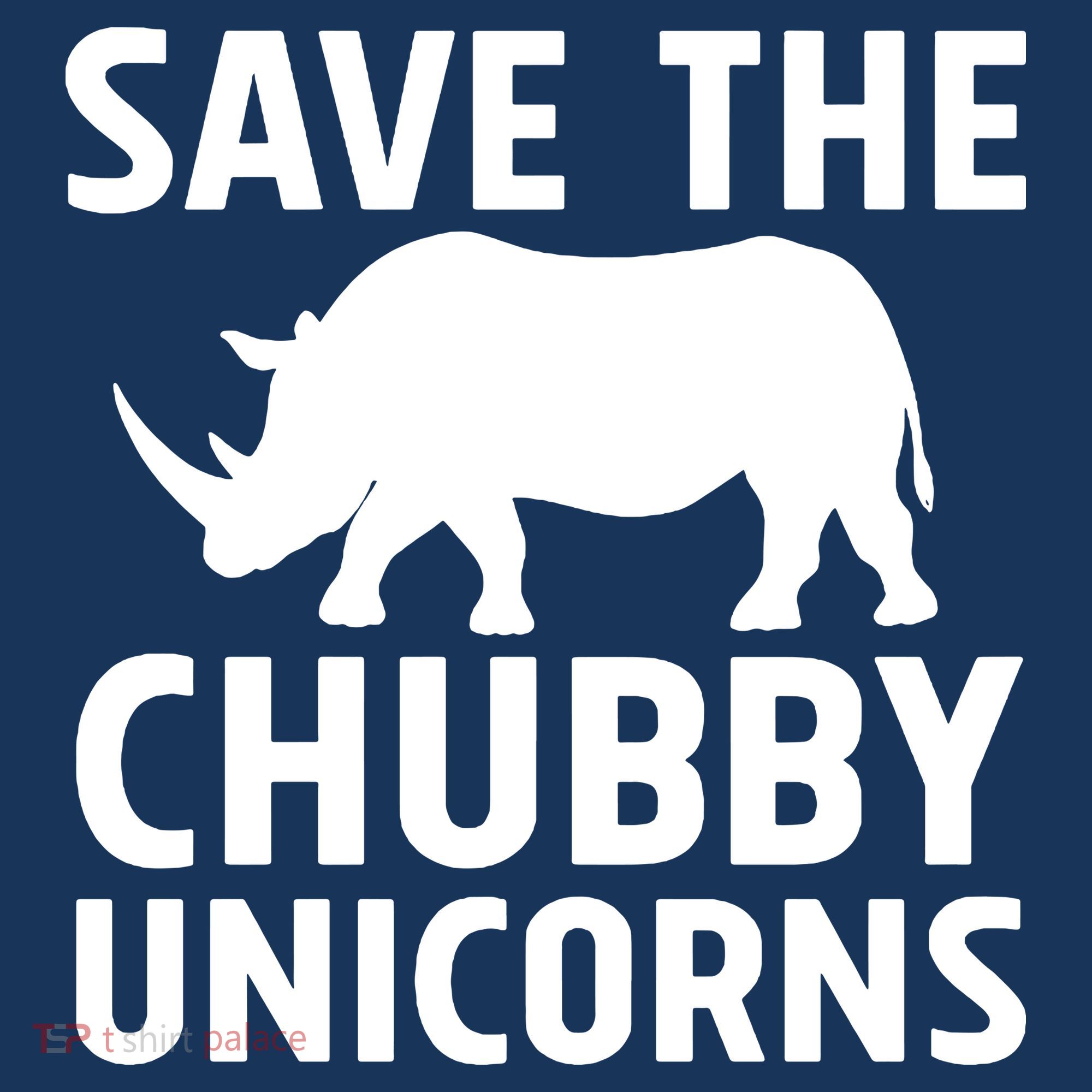 Save The Chubby Unicorns Funny Women's Tank Top