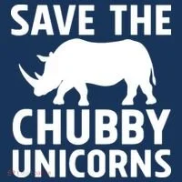 Save The Chubby Unicorns Funny Women's Long Sleeve Shirt thumb 2