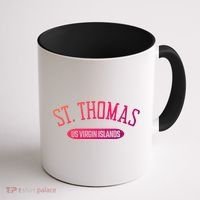 St Thomas Cool Gift Classic Style St Thomas Us Virgin Islands Gift Coffee Mug thumb 1