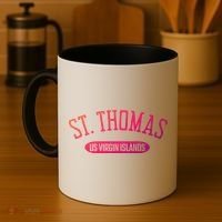 St Thomas Cool Gift Classic Style St Thomas Us Virgin Islands Gift Coffee Mug thumb 4