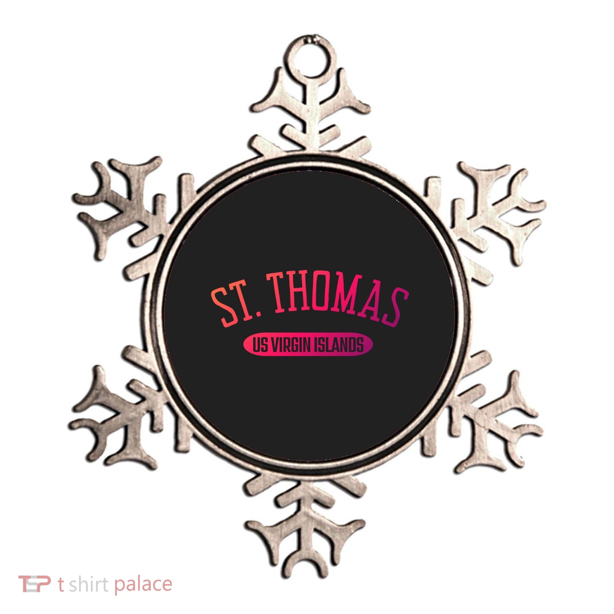 St Thomas Cool Gift Classic Style St Thomas Us Virgin Islands Gift Ornament