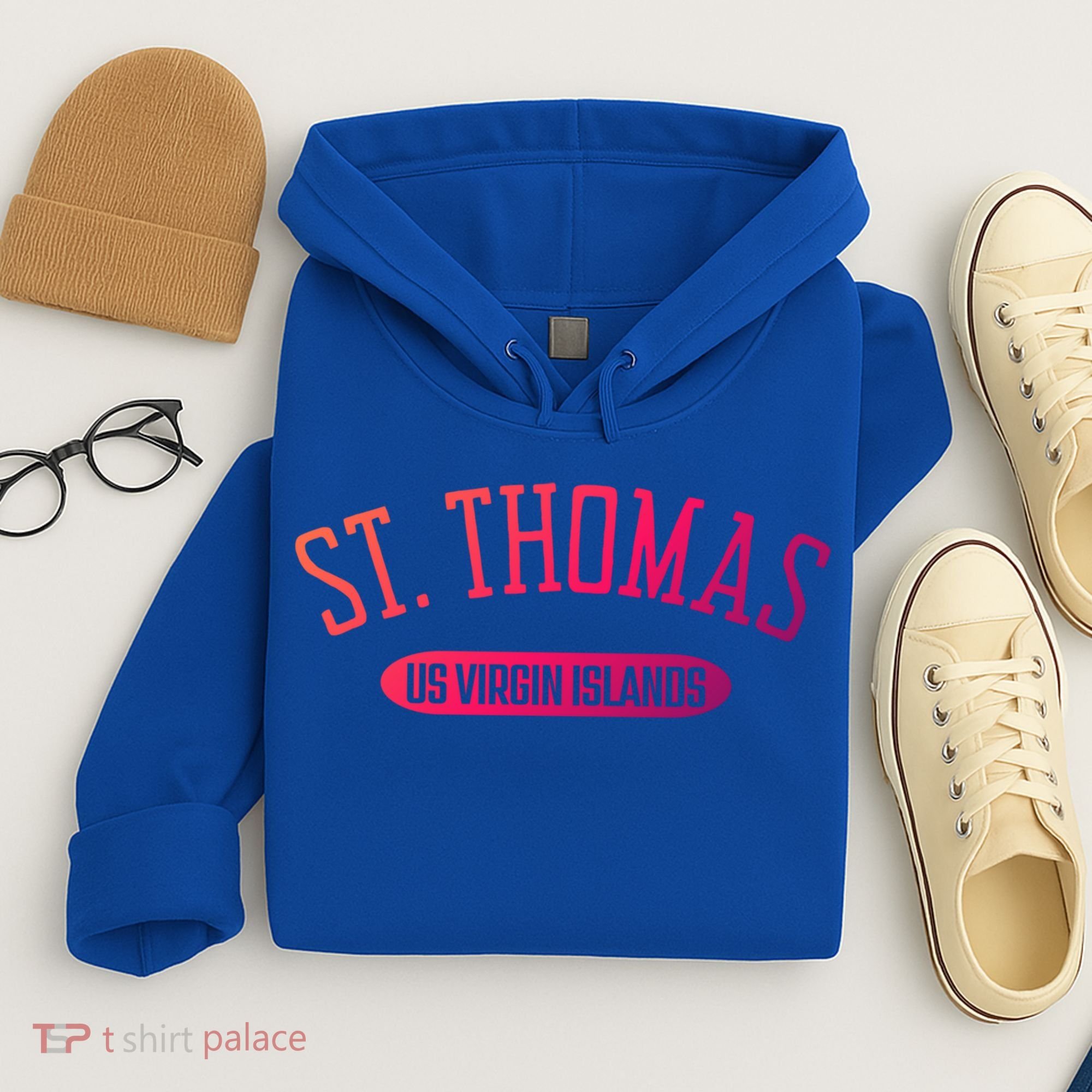 St Thomas Cool Gift Classic Style St Thomas Us Virgin Islands Gift Hoodie