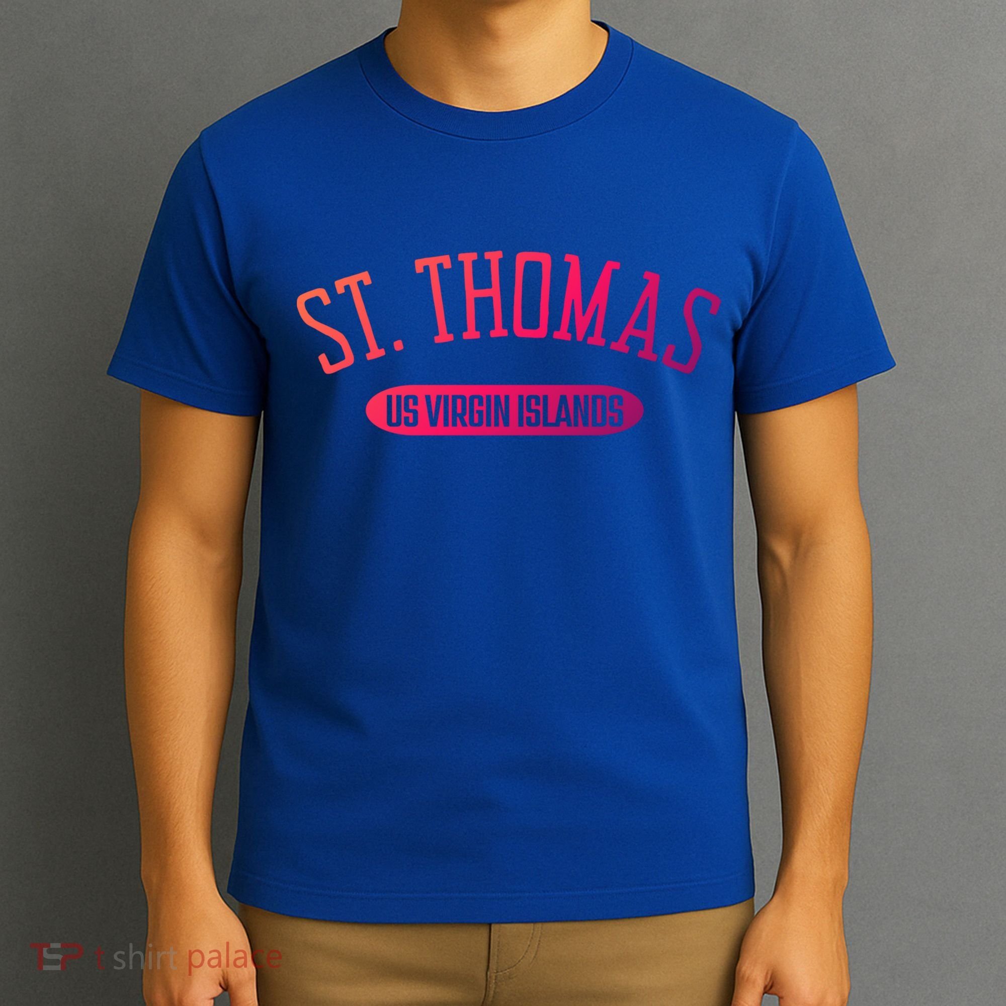 St Thomas Cool Gift Classic Style St Thomas Us Virgin Islands Gift T-Shirt