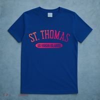 St Thomas Cool Gift Classic Style St Thomas Us Virgin Islands Gift T-Shirt thumb 5