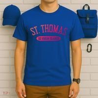 St Thomas Cool Gift Classic Style St Thomas Us Virgin Islands Gift T-Shirt thumb 6