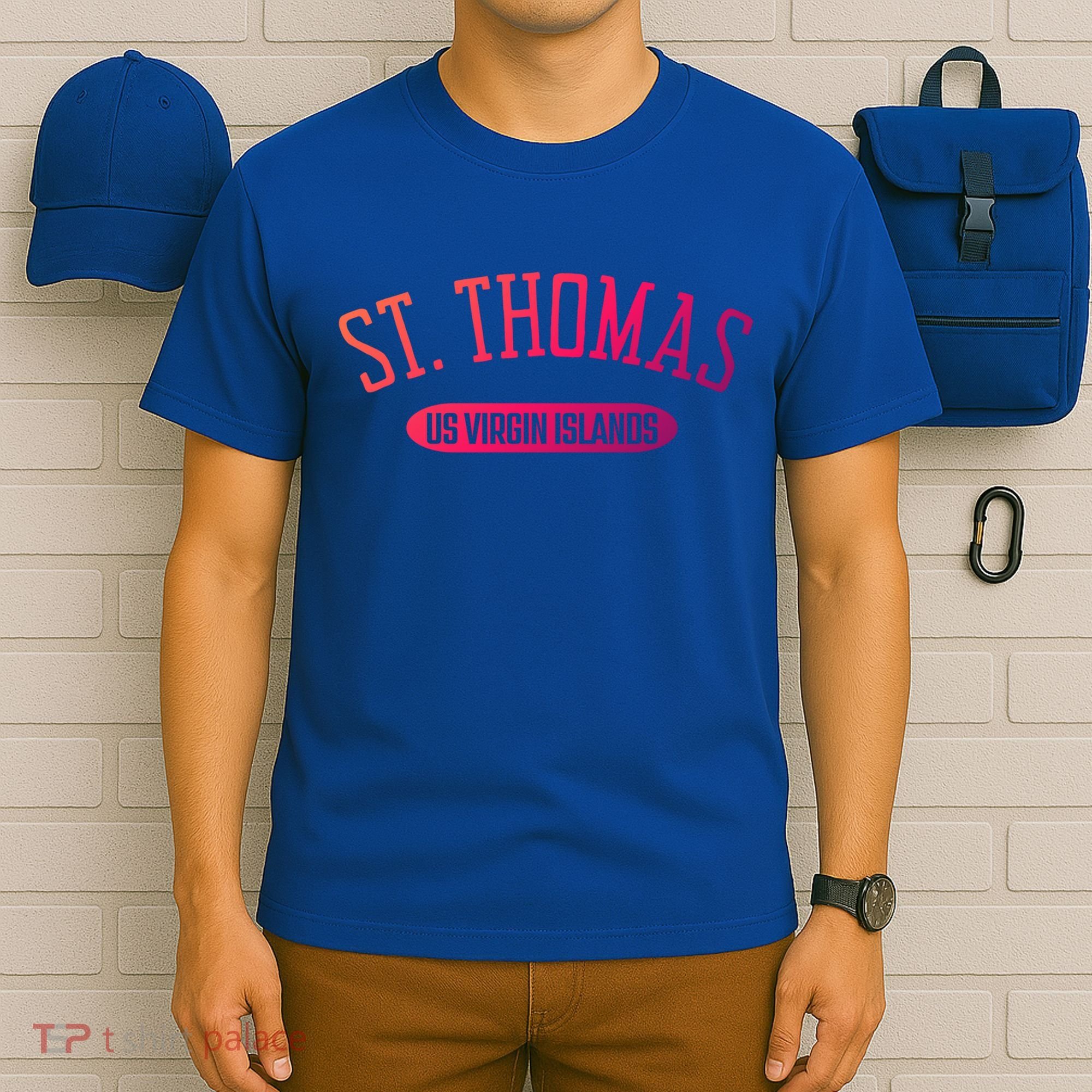 St Thomas Cool Gift Classic Style St Thomas Us Virgin Islands Gift T-Shirt