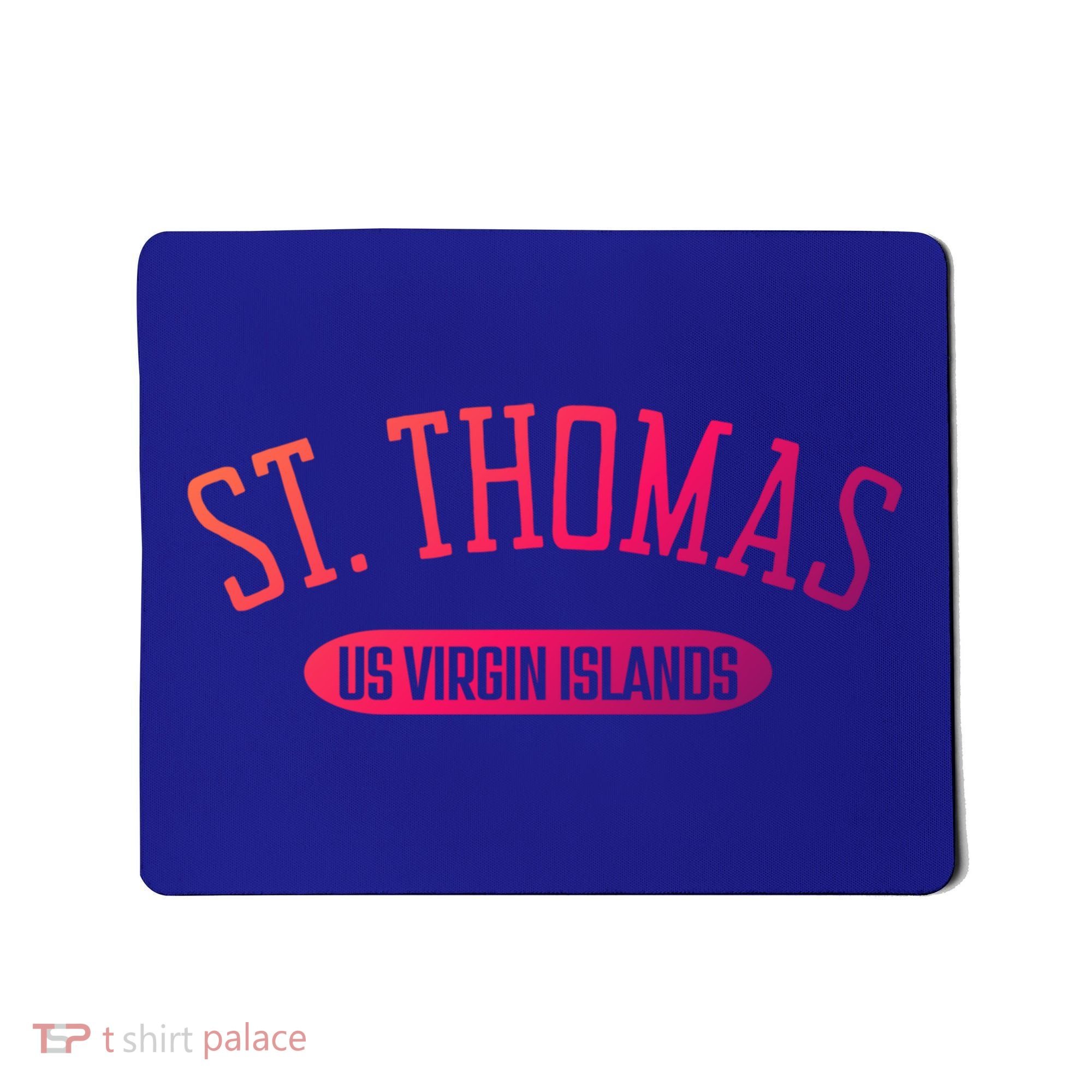 St Thomas Cool Gift Classic Style St Thomas Us Virgin Islands Gift Mousepad