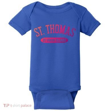 St Thomas Cool Gift Classic Style St Thomas Us Virgin Islands Gift Baby Bodysuit