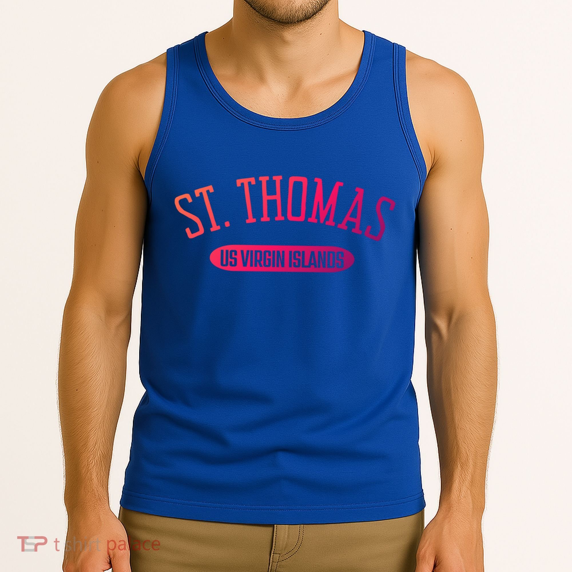 St Thomas Cool Gift Classic Style St Thomas Us Virgin Islands Gift Tank Top