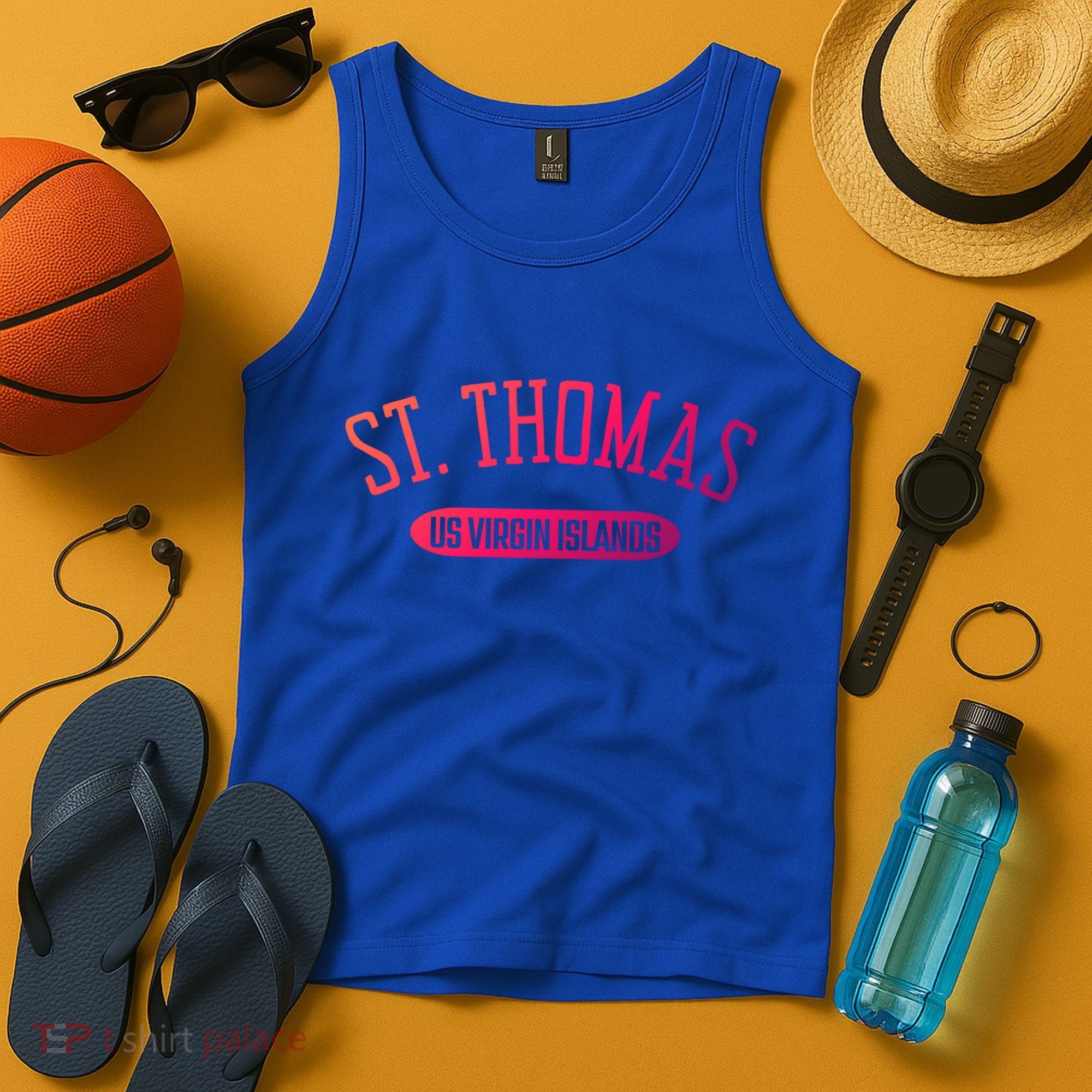 St Thomas Cool Gift Classic Style St Thomas Us Virgin Islands Gift Tank Top