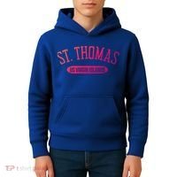 St Thomas Cool Gift Classic Style St Thomas Us Virgin Islands Gift Kids Hoodie thumb 4