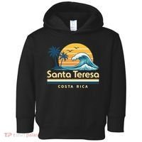 Santa Teresa Costa Rica Retro Wave Toddler Hoodie thumb 0