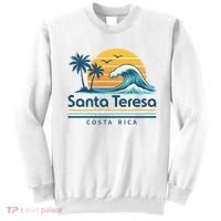 Santa Teresa Costa Rica Retro Wave Sweatshirt thumb 0