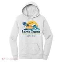 Santa Teresa Costa Rica Retro Wave Women's Hoodie thumb 0
