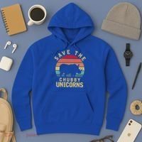 Save The Chubby Unicorn Rhino Cool Gift Hoodie thumb 3