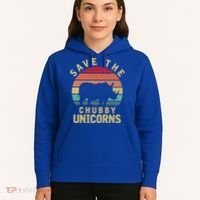 Save The Chubby Unicorn Rhino Cool Gift Hoodie thumb 5