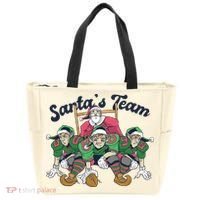 Santas Team Christmas Football Elf Team Tote Bag thumb 0