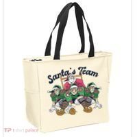 Santas Team Christmas Football Elf Team Tote Bag thumb 2