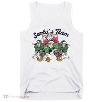 Santas Team Christmas Football Elf Team Tank Top thumb 0