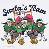 Santas Team Christmas Football Elf Team Visor thumb 3