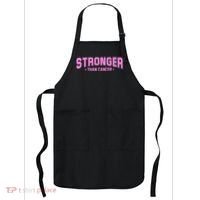 Stronger Than Cancer Breast Cancer Awareness Apron thumb 0