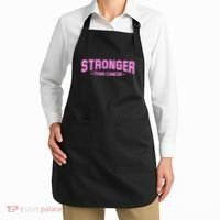 Stronger Than Cancer Breast Cancer Awareness Apron thumb 2